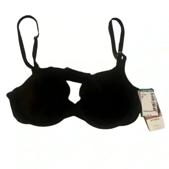 NWT lot of 2 Miyu/CK lightweight adjustable classic padded pushup Tshirt bra 32B - Picture 2 of 2